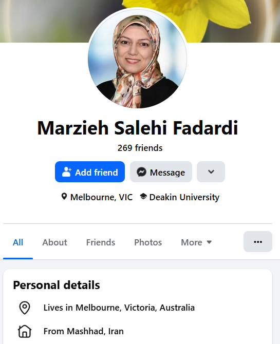 مرضیه صالحی فدردی